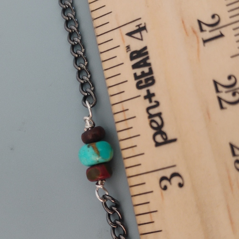 Kingman Turquoise Bracelet - Picture 6 of 7